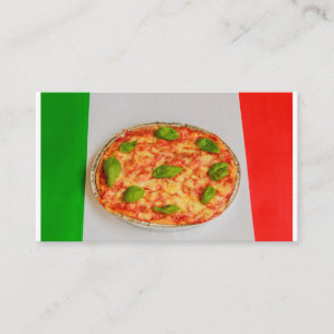 ITALIAANSE PIZZA ZAKENKAART VISITEKAARTJE