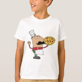 Italiaanse Pizzakok T-shirt (Voorkant)