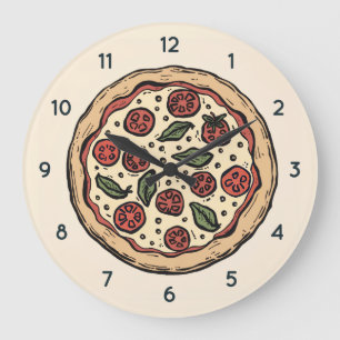 Italiaanse Pizzeria Pizza Keuken of Restaurant Ron Grote Klok