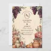 Italiaanse platteland rustieke Chic Gathering Kaart (Voorkant)