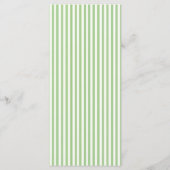 Italiaanse Pomodoro Bruiloft Menu (Achterkant)