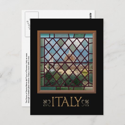 Italiaanse postkaart (Voorkant / Achterkant)