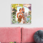 Italiaanse prachtige omgeving canvas afdruk (Insitu (Woonkamer))