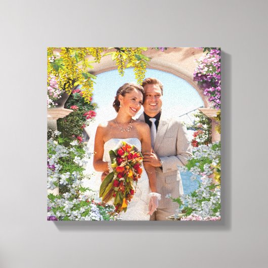 Italiaanse prachtige omgeving canvas afdruk (Voorkant)