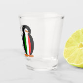 Italiaanse pratende mevrouw Pinguïn Persoonlijk  Shot Glas (Rechts)