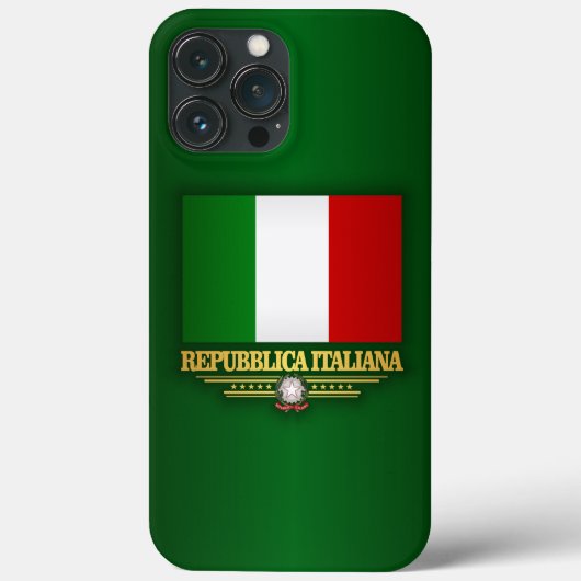 Italiaanse Pride Case-Mate iPhone Case (Achterkant)