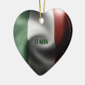 Italiaanse Pride Keramisch Ornament (Links)