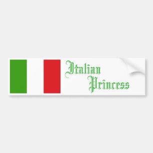 Italiaanse prinses, Bumpersticker