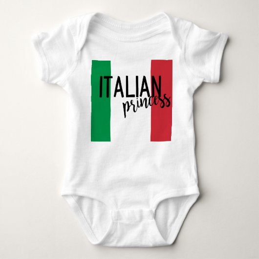 Italiaanse prinses romper (Voorkant)