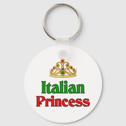 Italiaanse prinses sleutelhanger (Voorkant)