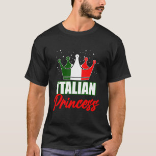 Italiaanse prinses vlag : italiaanse prid t-shirt