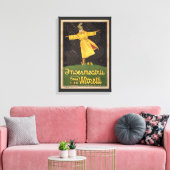 Italiaanse radionavigatie Canvas Afdruk (Insitu (Woonkamer))