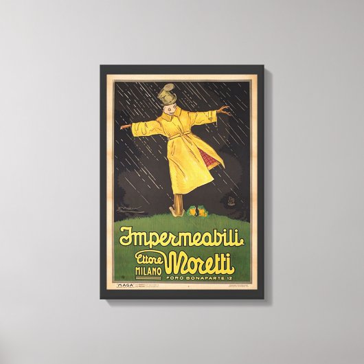 Italiaanse radionavigatie Canvas Afdruk (Voorkant)