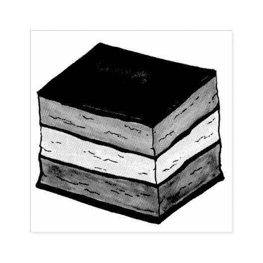 Italiaanse Rainbow Seven 7 Layer Kerstkoekje Rubberstempel (Afrduk)