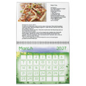Italiaanse receptenkalender kalender (Mar 2027)
