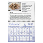 Italiaanse receptenkalender kalender (Feb 2026)