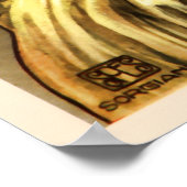  Italiaanse reclame voor wijn Poster (Hoek)