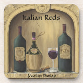 Italiaanse Reds Bier Onderzetter (Voorkant)