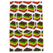 Italiaanse Regenboog Zeven Laag Kerstkoekjes Medium Cadeauzakje (Voorkant)