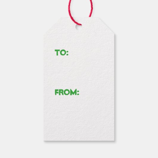 Italiaanse regenboog zevenlaagse kerstkoekjes cadeaulabel (Achterkant)