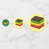 Italiaanse regenboog zevenlaagse kerstkoekjes confetti (Voorkanten)