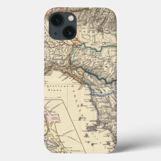 Italiaanse regio's IIXI Case-Mate iPhone Case (Achterkant)