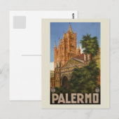  Italiaanse reis Palermo Sicilië Briefkaart (Voorkant / Achterkant)