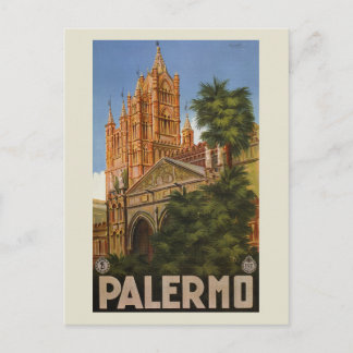  Italiaanse reis Palermo Sicilië Briefkaart