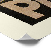  Italiaanse reis Palermo Sicilië Poster (Hoek)