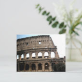Italiaanse reisfoto Colosseum Briefkaart (Staand voorkant)