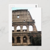 Italiaanse reisfoto Colosseum Briefkaart (Voorkant / Achterkant)