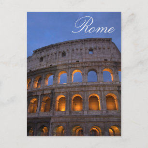 Italiaanse reisfoto Colosseum Rome Briefkaart