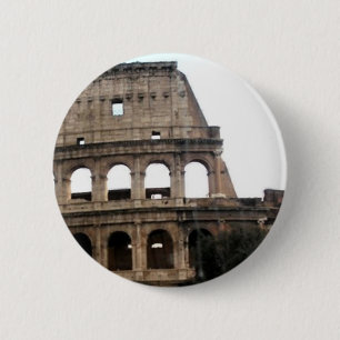 Italiaanse reisfoto Colosseum Ronde Button 5,7 Cm