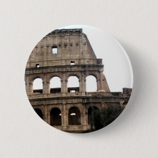 Italiaanse reisfoto Colosseum Ronde Button 5,7 Cm (Voorkant)