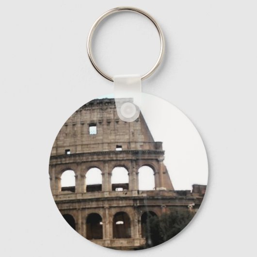 Italiaanse reisfoto Colosseum Sleutelhanger (Voorkant)