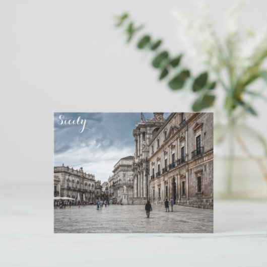 Italiaanse reisfoto Sicilië Briefkaart (Staand voorkant)