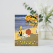  Italiaanse reiskunst in Cattolica Briefkaart (Staand voorkant)