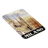 Italiaanse reisposter Milaan 1920 Magneet (Rechterzijde)
