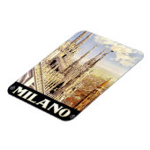 Italiaanse reisposter Milaan 1920 Magneet (Linkerzijde)