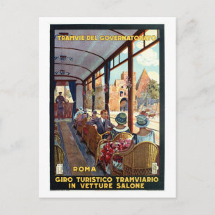  Italiaanse reisposter Rome 1920 Briefkaart