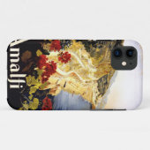 Italiaanse reisposter voor de kust van Amalfi 1910 Case-Mate iPhone Case (Achterkant (horizontaal))