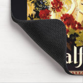 Italiaanse reisposter voor de kust van Amalfi 1910 Muismat (Hoek)