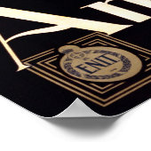 Italiaanse reisposter voor de kust van Amalfi 1910 Poster (Hoek)