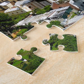 Italiaanse reisruimte rond de kust van Positano Am Legpuzzel (Zijkant)