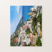 Italiaanse reisruimte rond de kust van Positano Am Legpuzzel (Verticaal)