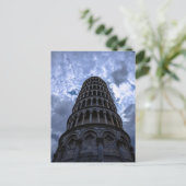 Italiaanse reistower Pisa European Tour Briefkaart (Staand voorkant)