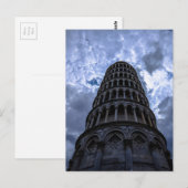 Italiaanse reistower Pisa European Tour Briefkaart (Voorkant / Achterkant)