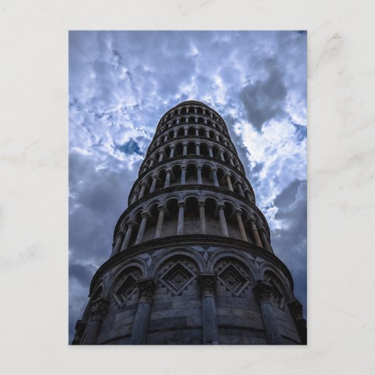 Italiaanse reistower Pisa European Tour Briefkaart (Voorkant)