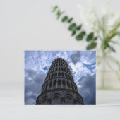 Italiaanse reistower Pisa European Tour Briefkaart (Staand voorkant)