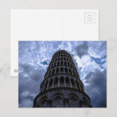 Italiaanse reistower Pisa European Tour Briefkaart (Voorkant / Achterkant)